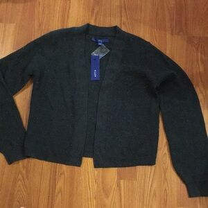 Apt. 9 Cropped Sweater Cardigan size S NWT (U)